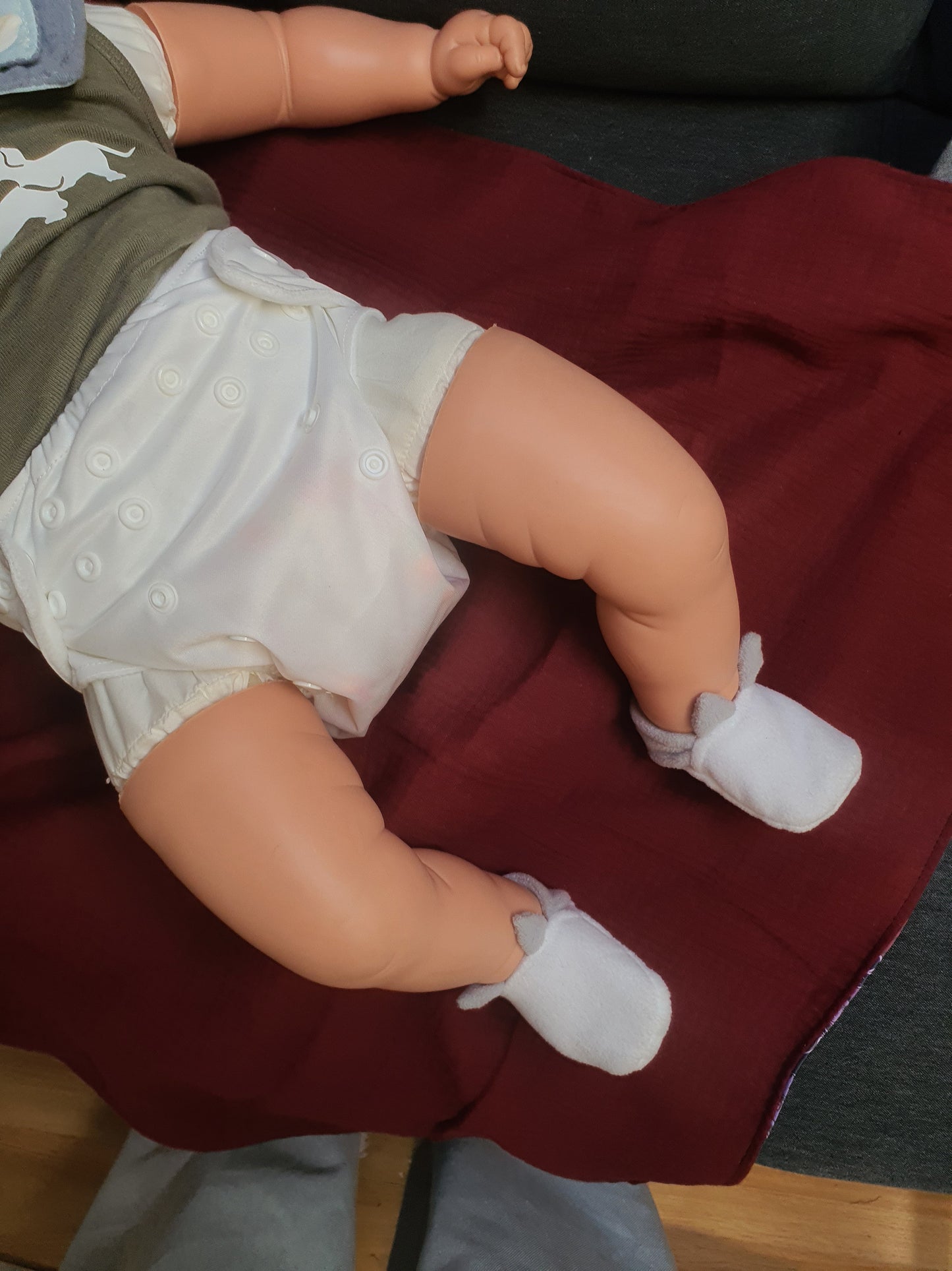 Diaper change mat