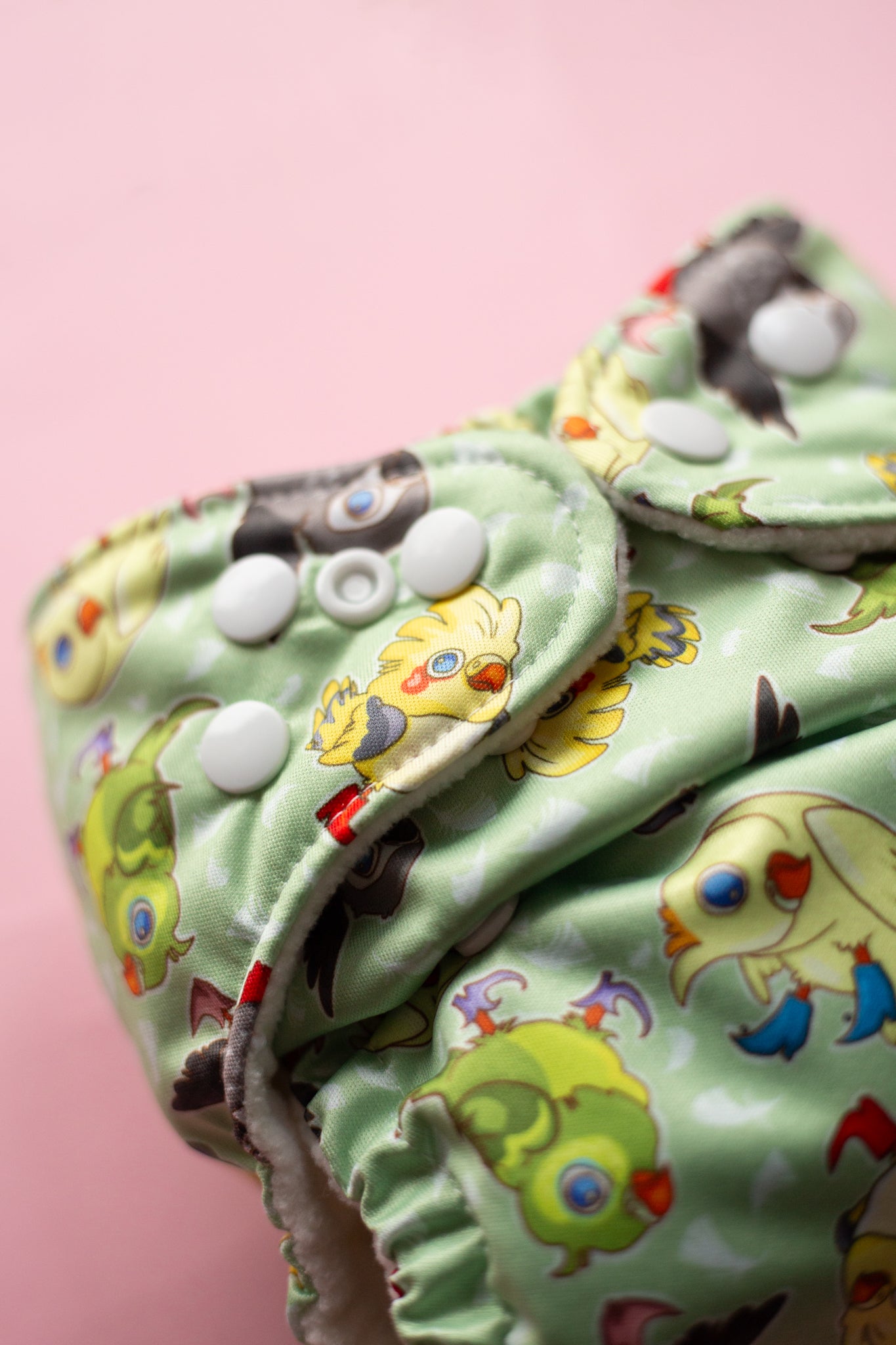 Cloth diaper - Parrots