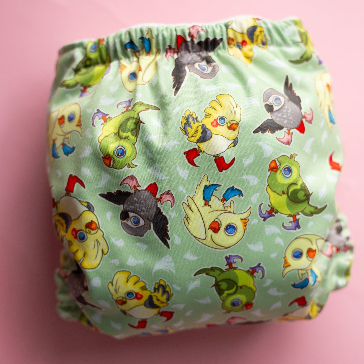 Cloth diaper - Parrots