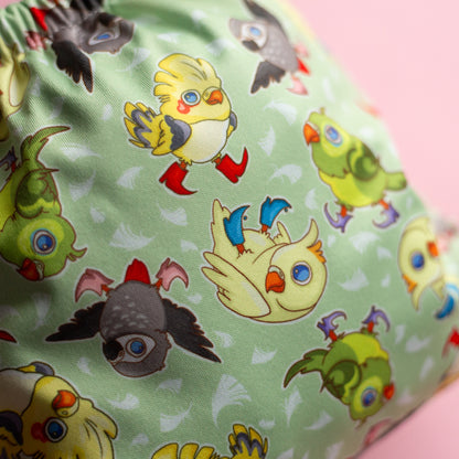 Cloth diaper - Parrots