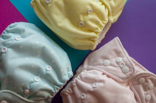 Cloth diaper - Sweet pastels